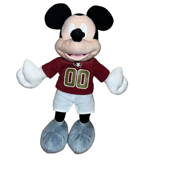 Disney Other - Disney Mickey Mouse university Florida State Seminoles college football plush